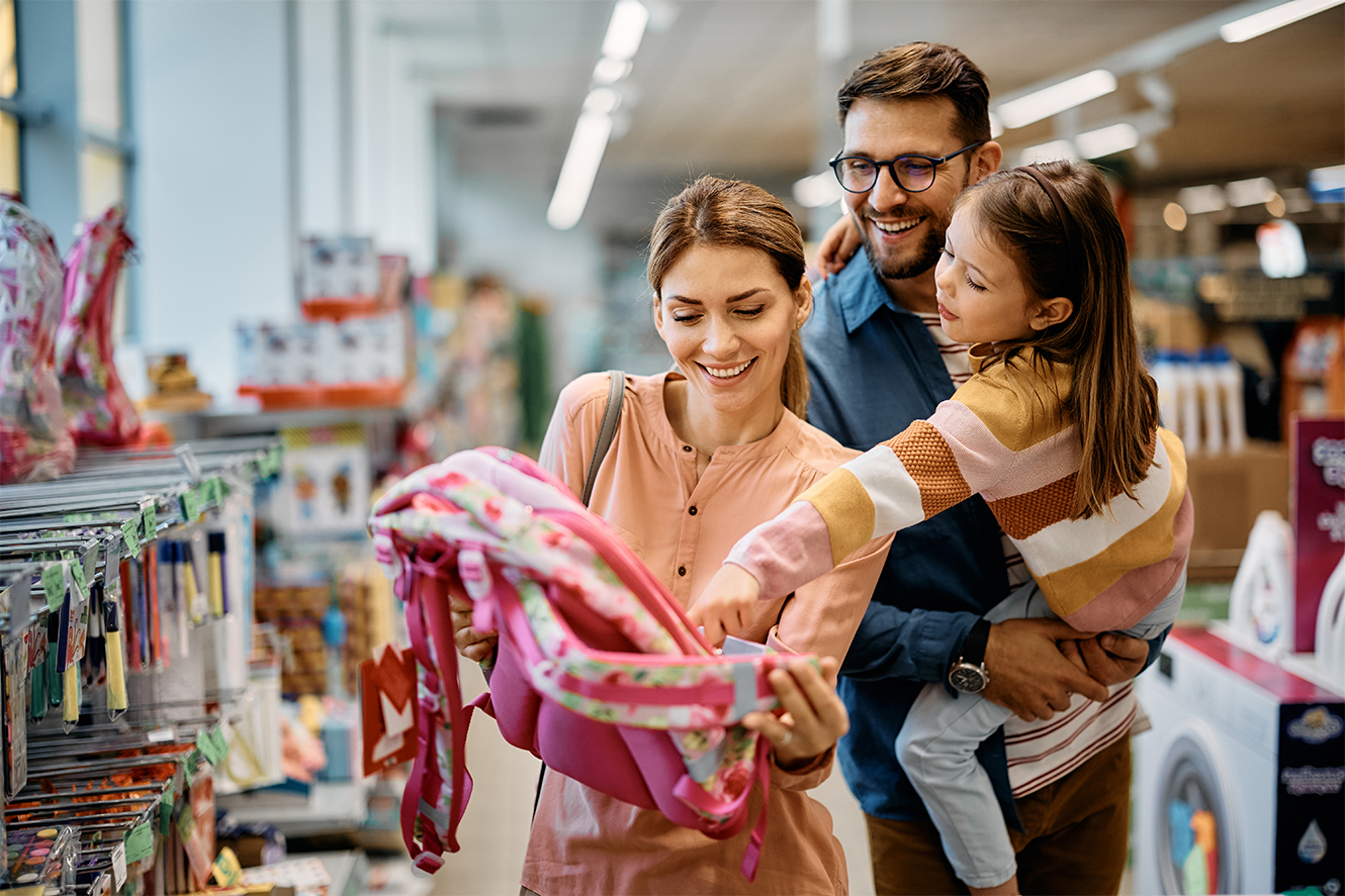 Family shopping