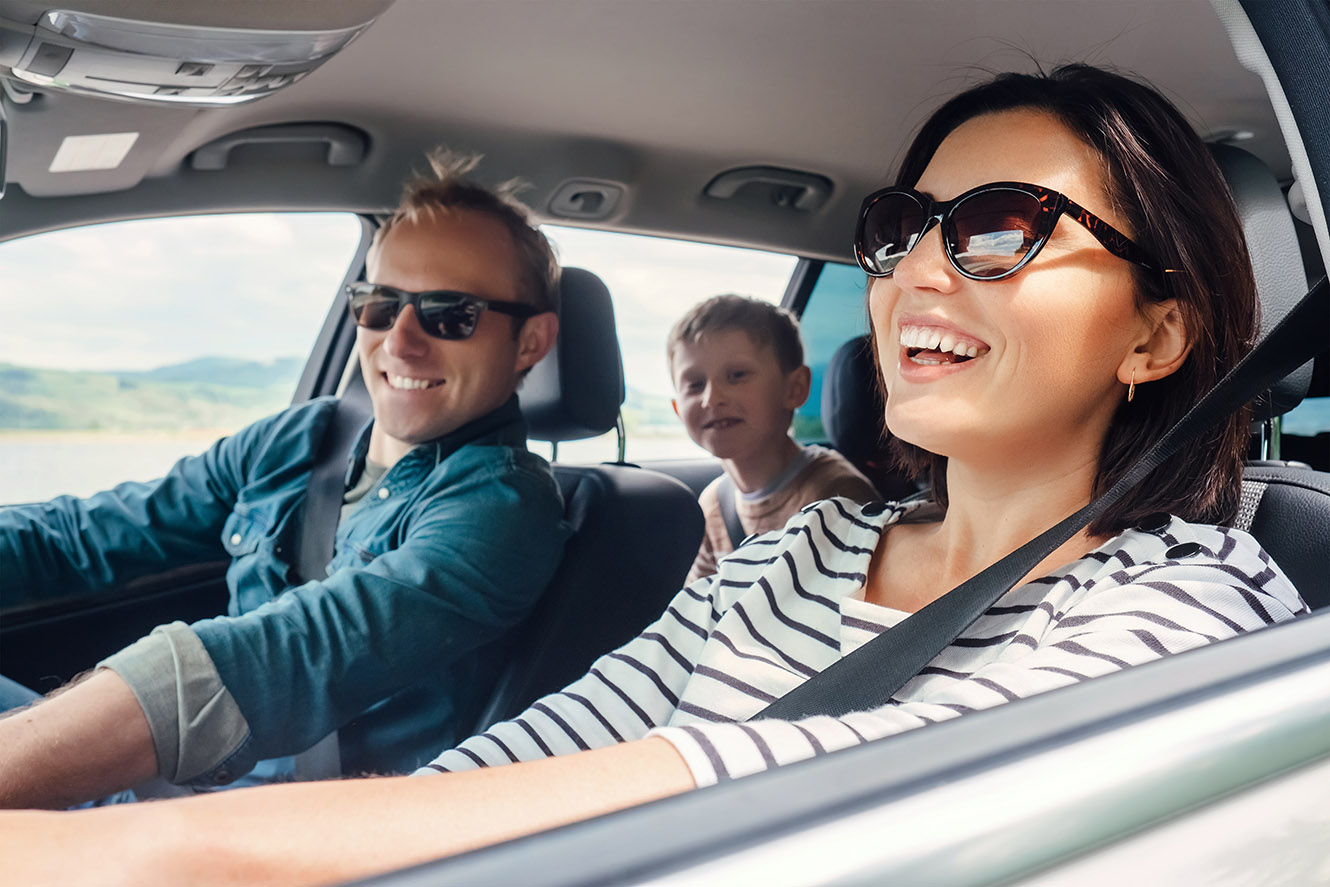 Family driving